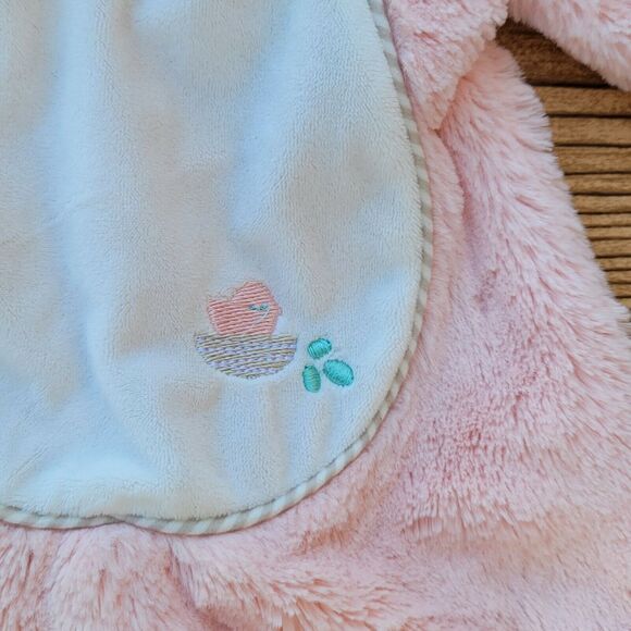 Baby Lovey Elephant Plush Pink Unstuffed Body Douglas Comfort Security Blanket - Picture 4 of 9